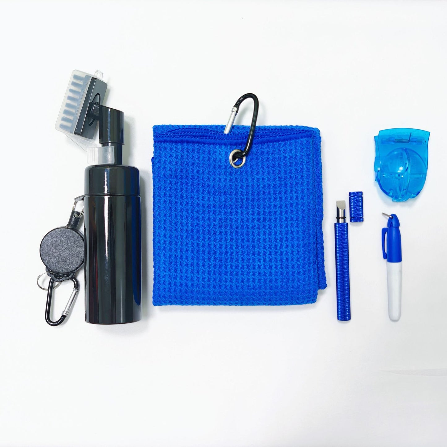 Complete Golf Club Cleaning Kit | Brush, Towel & Groove Cleaner Set
