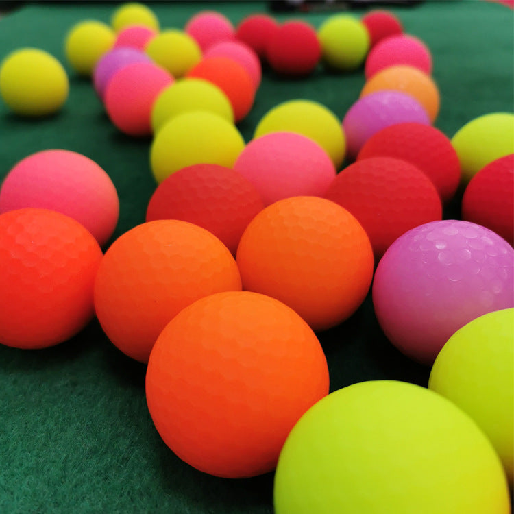 High-Visibility Surlyn Two-Piece Golf Balls | Low Spin Control Technology for Beginners | Glow & Practice Golf Balls