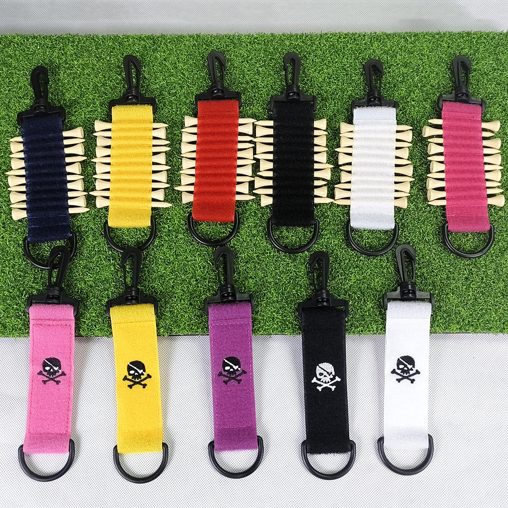 5-in-1 Golf Tee Clip & Bag Organizer | Multi-Tool with Tee Holder, Ball Marker & Divot Repair | Never Lose Tees Again
