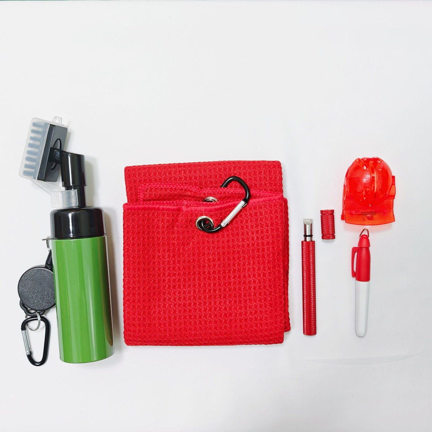 Complete Golf Club Cleaning Kit | Brush, Towel & Groove Cleaner Set