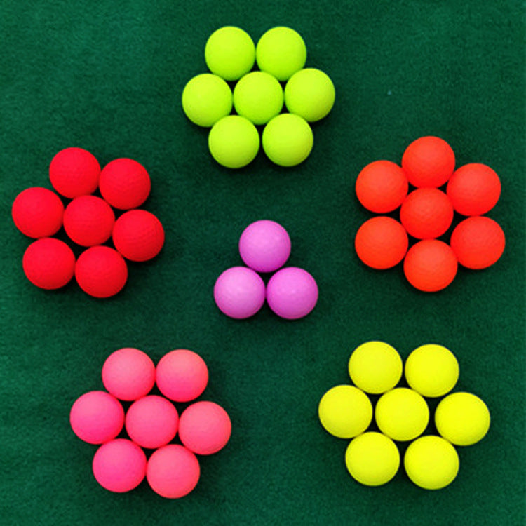 High-Visibility Surlyn Two-Piece Golf Balls | Low Spin Control Technology for Beginners | Glow & Practice Golf Balls