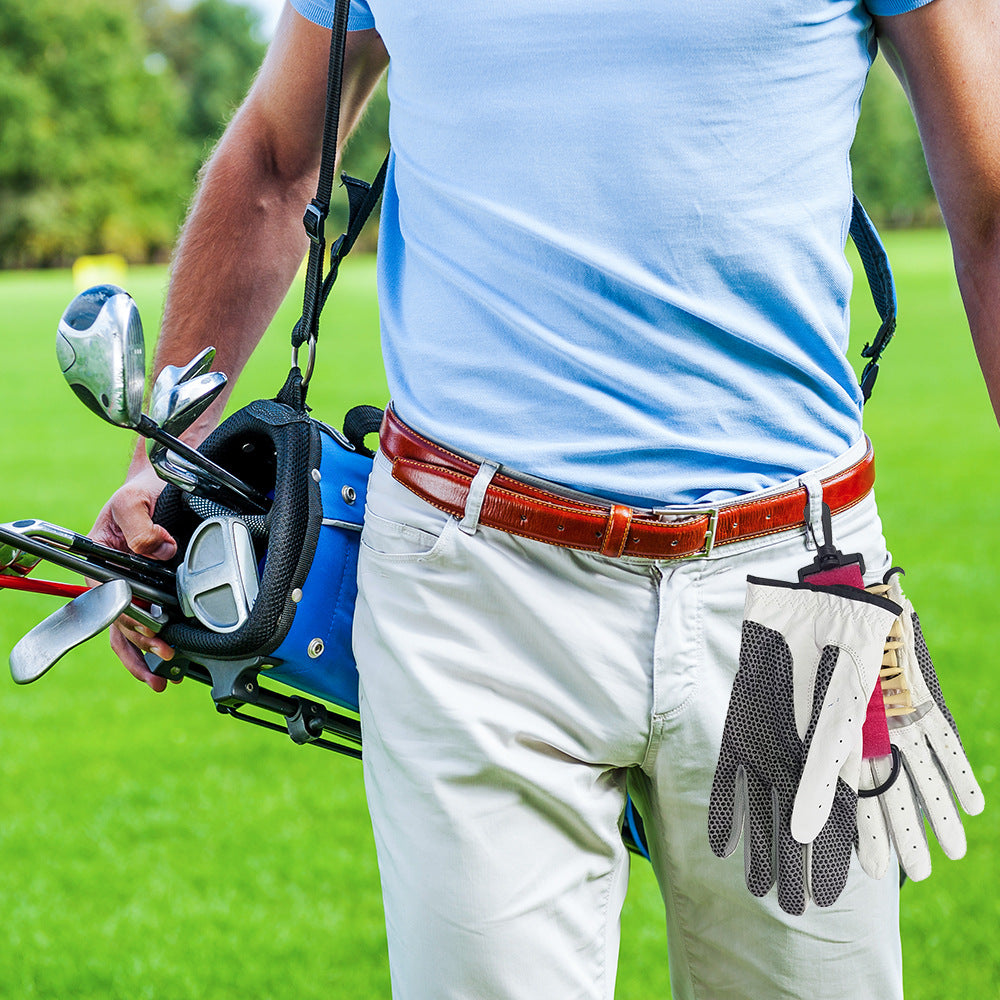 5-in-1 Golf Tee Clip & Bag Organizer | Multi-Tool with Tee Holder, Ball Marker & Divot Repair | Never Lose Tees Again