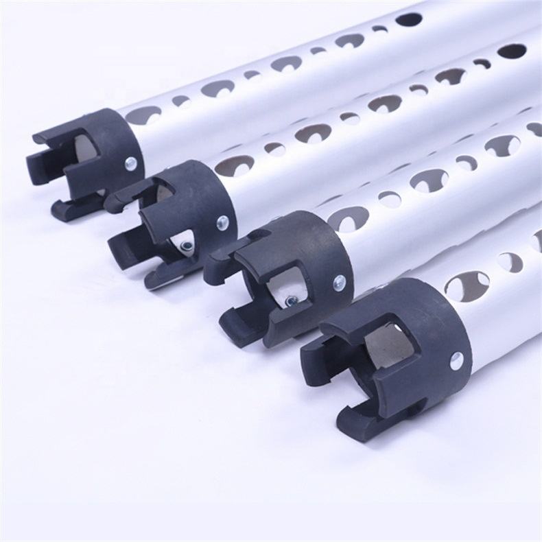 Aluminum Golf Ball Shag Tube with black clamps