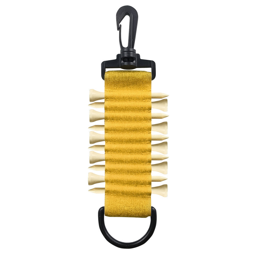 5-in-1 Golf Tee Clip & Bag Organizer | Multi-Tool with Tee Holder, Ball Marker & Divot Repair | Never Lose Tees Again