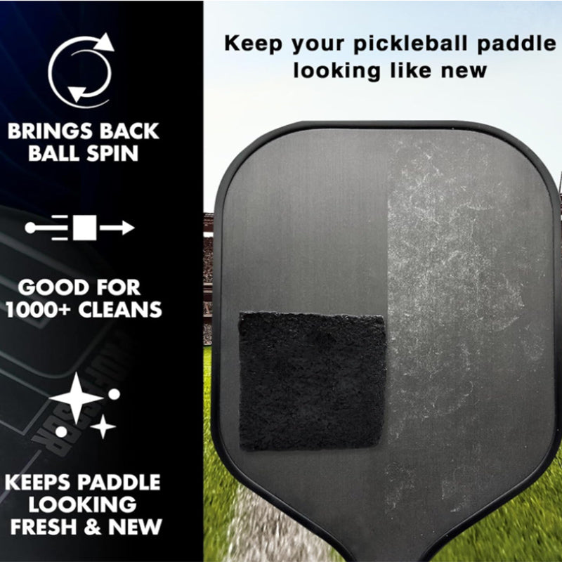 Pickleball paddle cleaning product