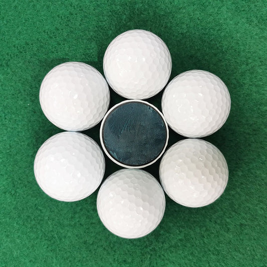 Forgiving PU Three-Piece Practice Golf Balls | Advanced Dimple Design for Straighter Flight | Perfect Golf Balls for Beginners & High Handicappers