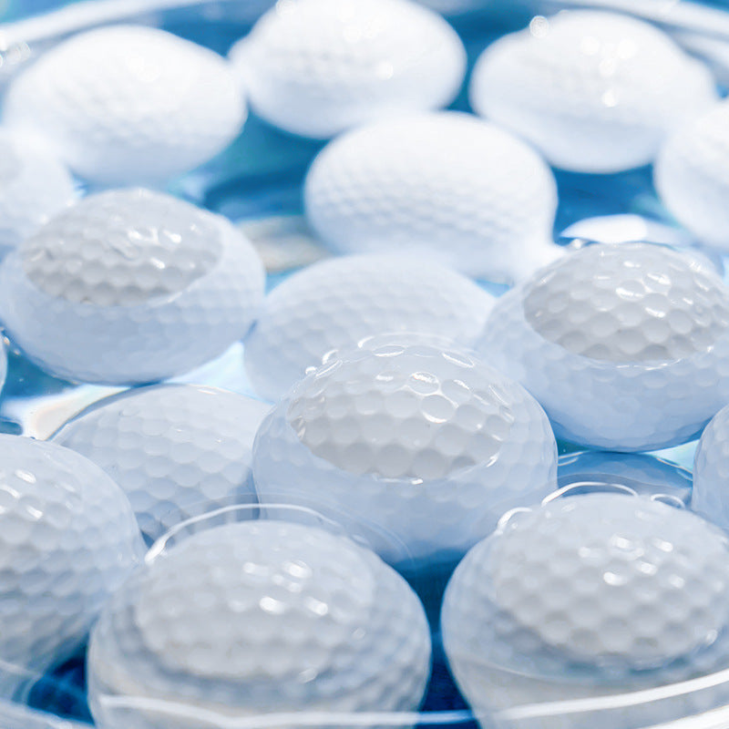 Surlyn Two-Piece Floating Practice Golf Balls | Advanced Dimple Design for Beginners | Water & Driving Range Balls