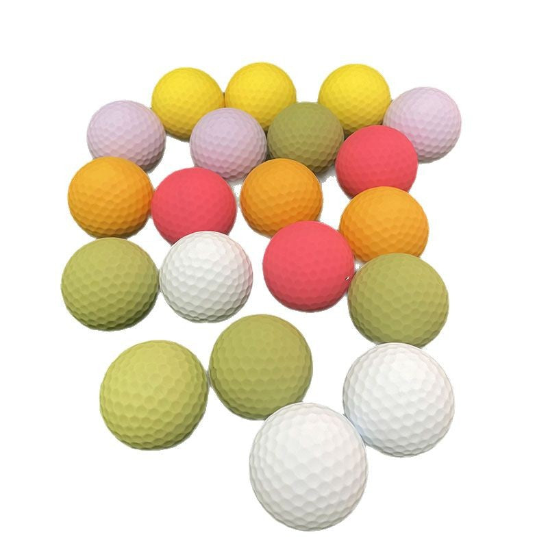 Premium Three-Piece Golf Balls | Durable Surlyn Practice Balls | Best Golf Balls for Driving Range | Bulk Practice Bundle