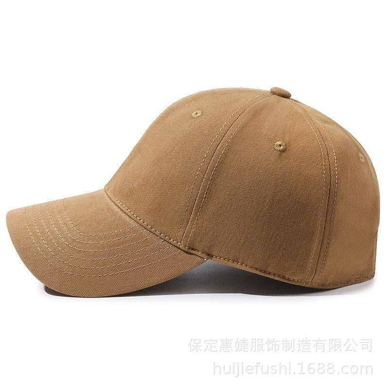 Brown baseball cap 