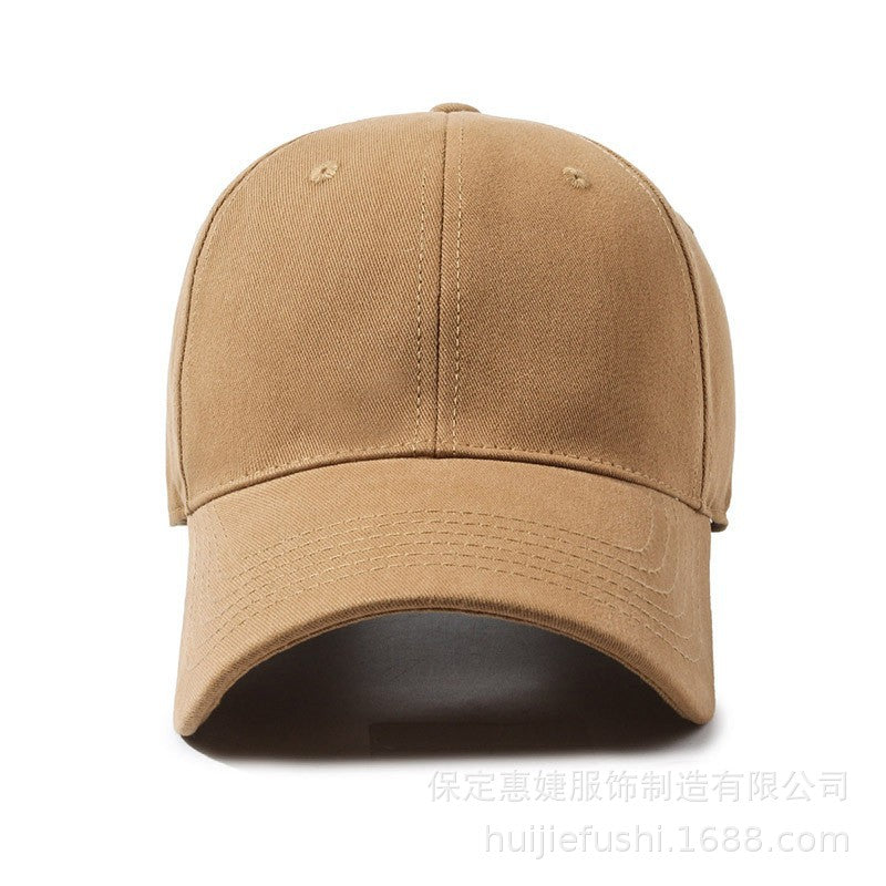 Beige baseball cap