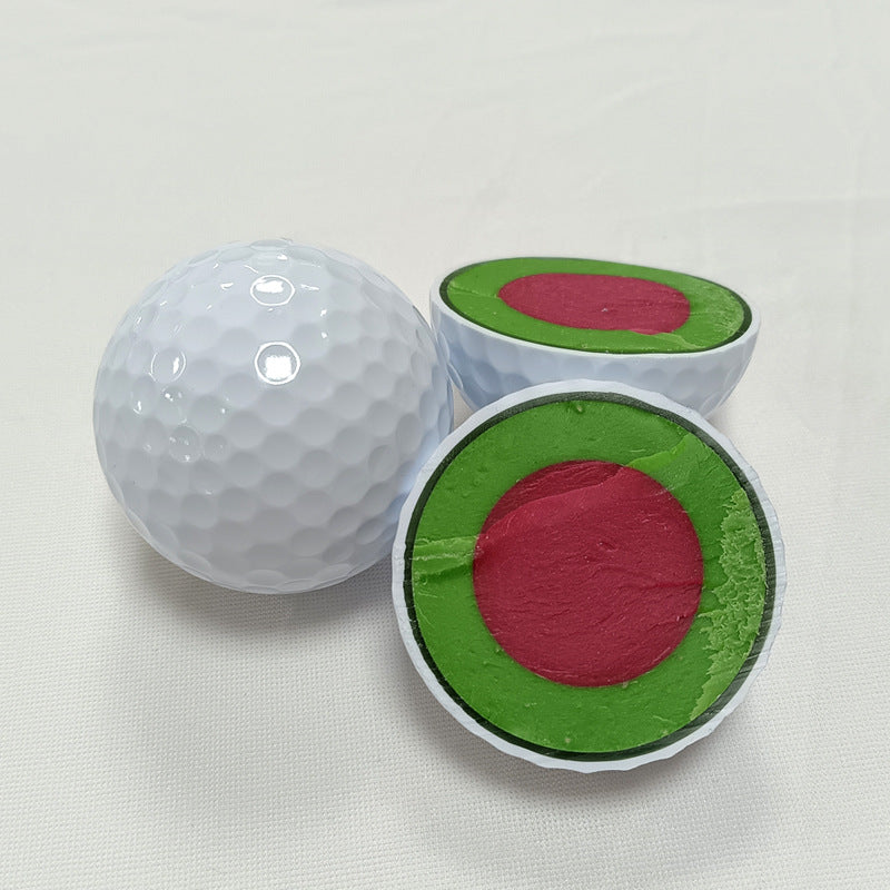 Golf ball  and Golf ball cutaway diagram