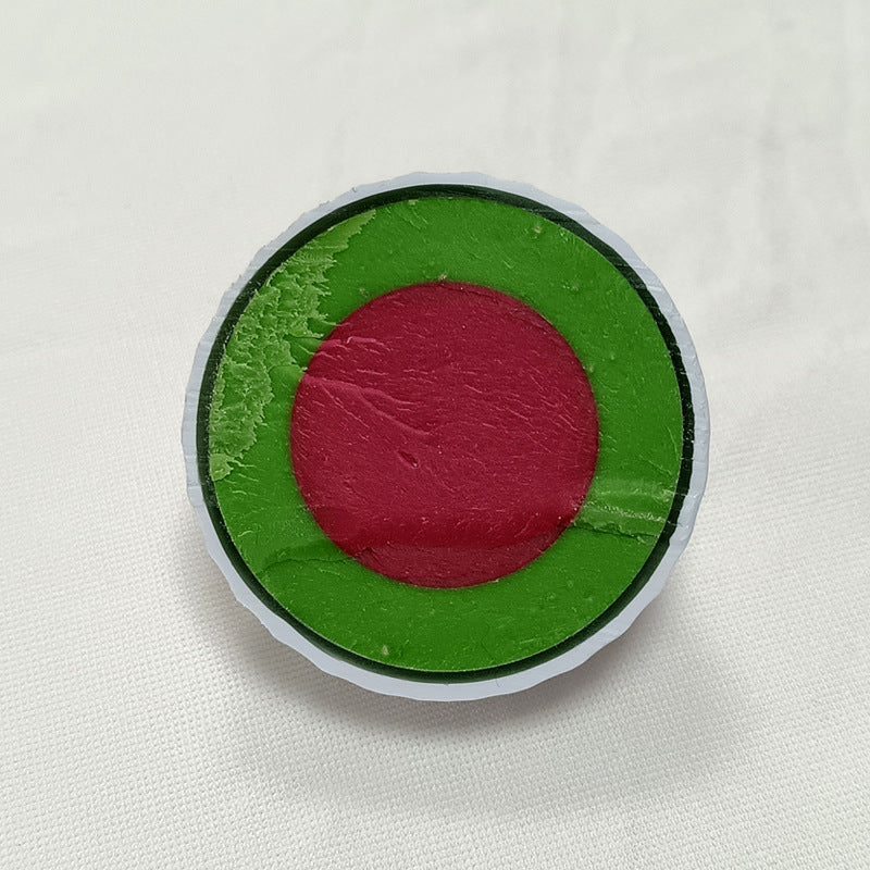 Golf ball cutaway diagram