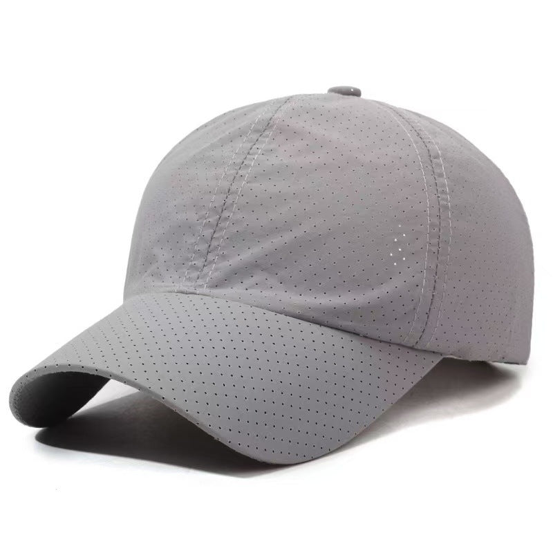 Gray baseball cap 