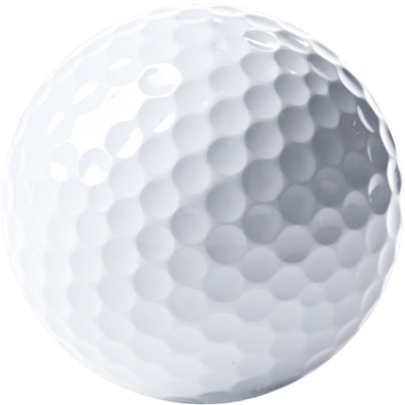  a white golf ball 