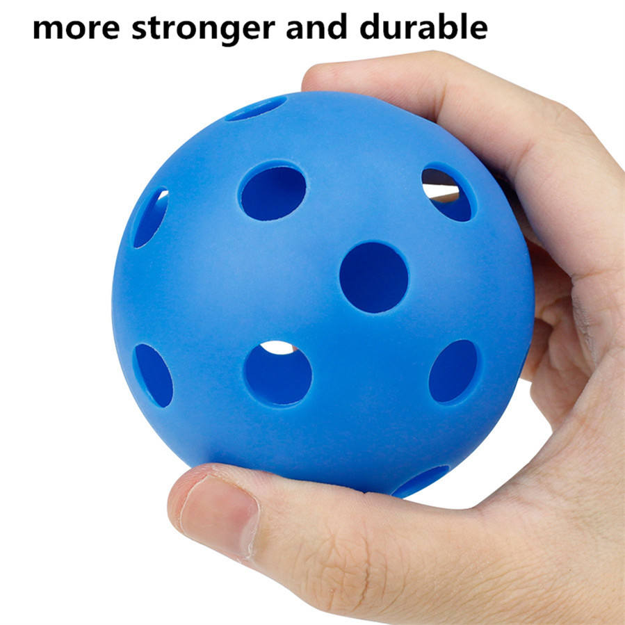 Blue pickleball balls