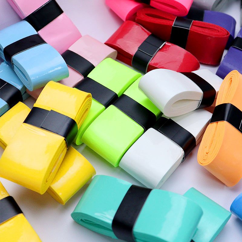 Colorful tennis grip bands 